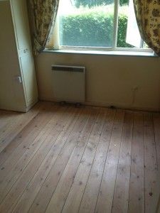 A room after clearance