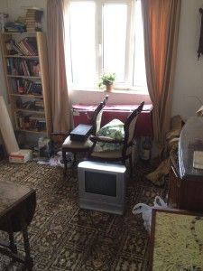 A room before clearance