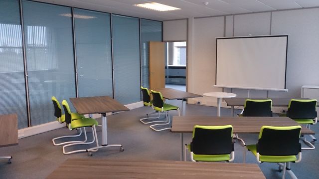 Modern and conveniently located classrooms