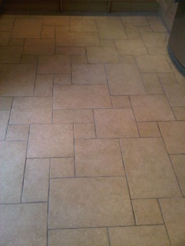 New Porcelain tiles fitted (4 Pattern tile)
