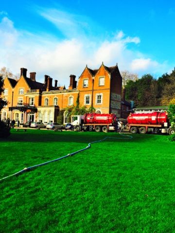 Sewage Tank Emptying
