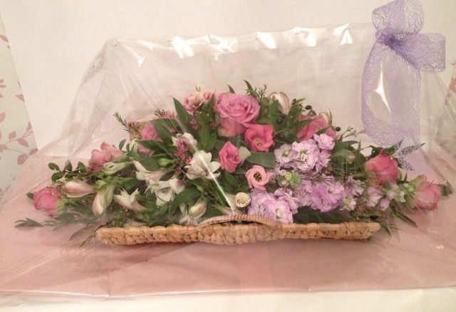 Florist Aylesbury gift basket flowers luxury arrangement