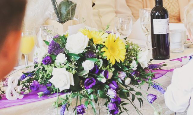 Wedding top table venue