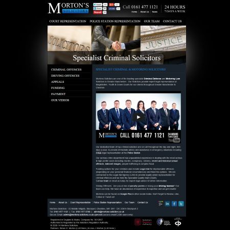 Mortons Website